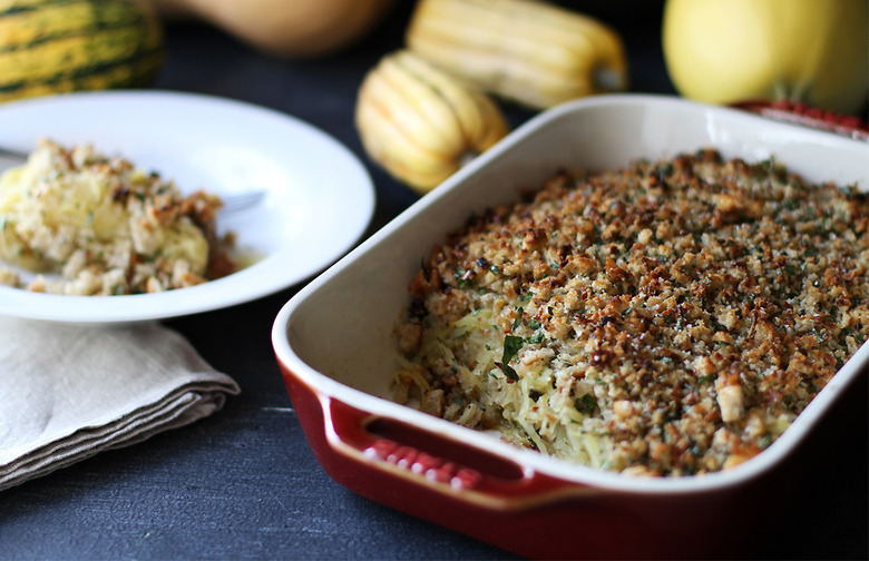 Andrew Zimmern's Spaghetti Squash Crumble 