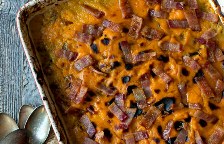 Paleo Four-Layer Beef and Bacon Casserole