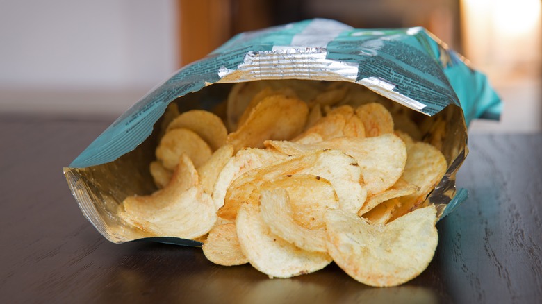 Bag of potato chips