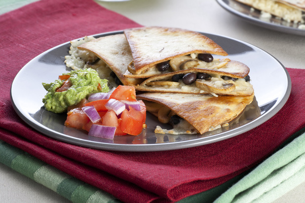 Black Bean Quesadillas