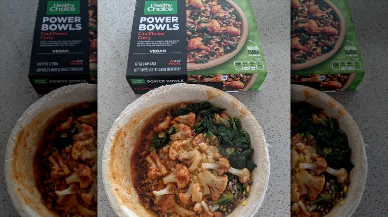 Healthy Choice Power Bowls Cauliflower Curry