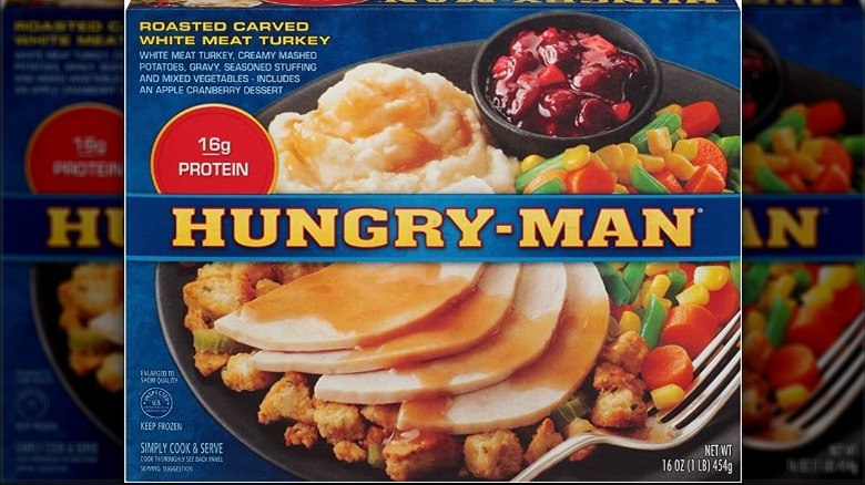 Hungry-Man Dinner turkey