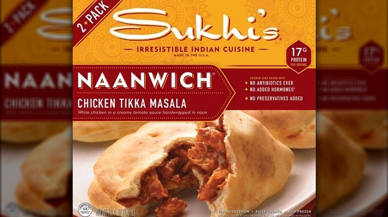 Sukhi's Chicken Tikka Masala Naanwich