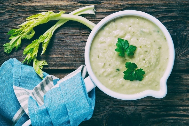 Simple Celery Root Soup