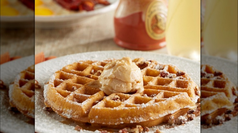 Another Broken Egg Cafe's Pumpkin Waffle