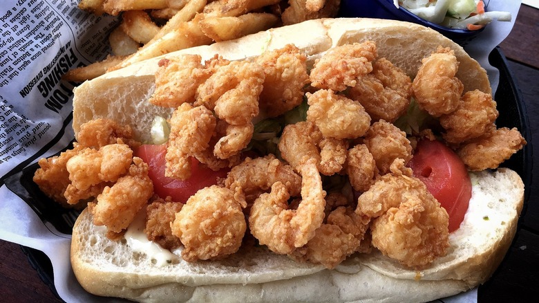 Po boy from Flying Fish 