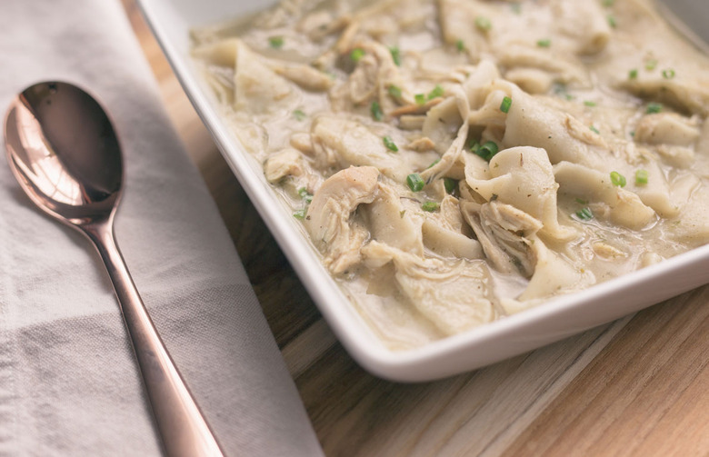 Slow-Cooker Chicken and Dumplings