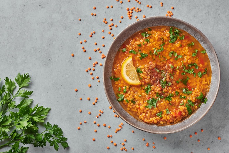 Slow Cooker Red Lentil Soup