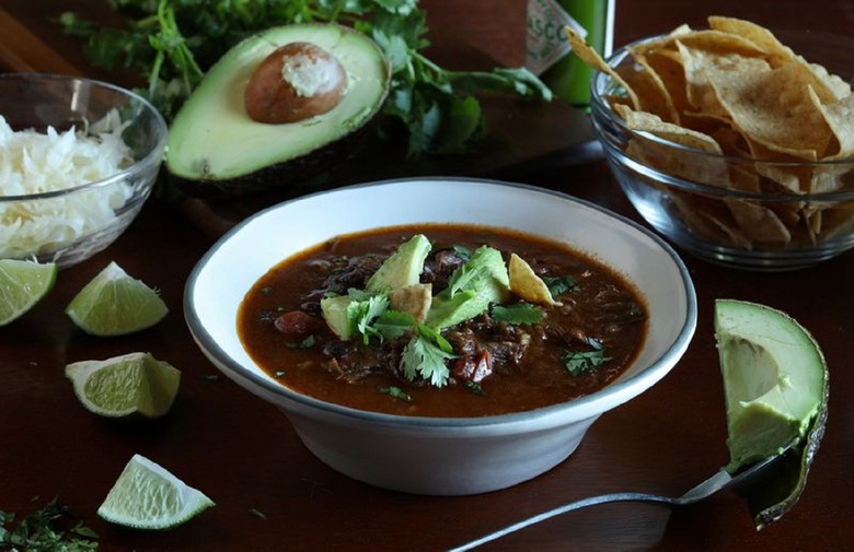 Slow Cooker Short Rib Taco Soup