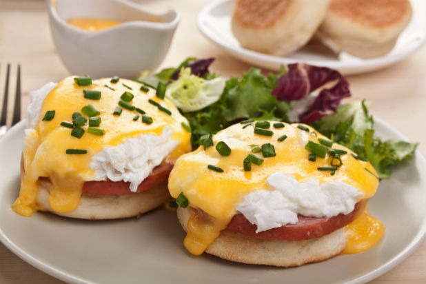 'Runaway Bride': Eggs Benedict 