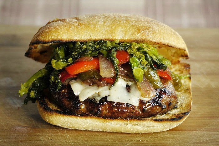 The Italian Sausage Burger