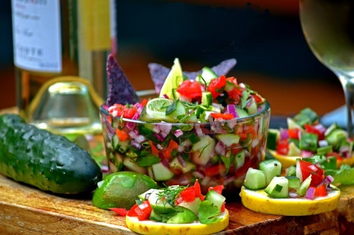 Cool Cucumber Salsa