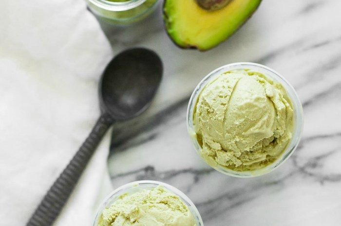 Matcha Avocado Ice Cream