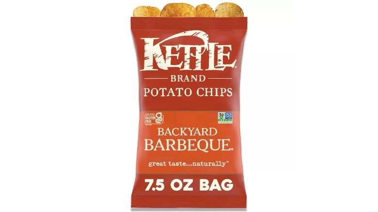 Kettle backyard barbeque chips