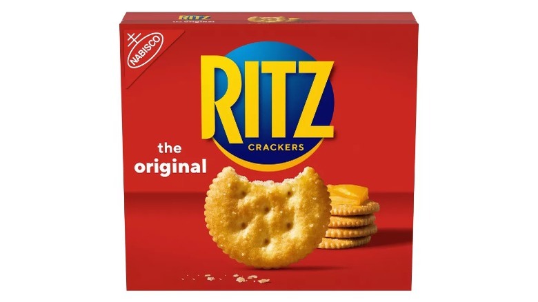 Box of original flavor Ritz crackers