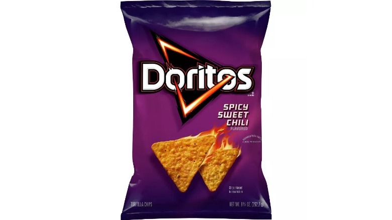 bag of spicy sweet chili Doritos