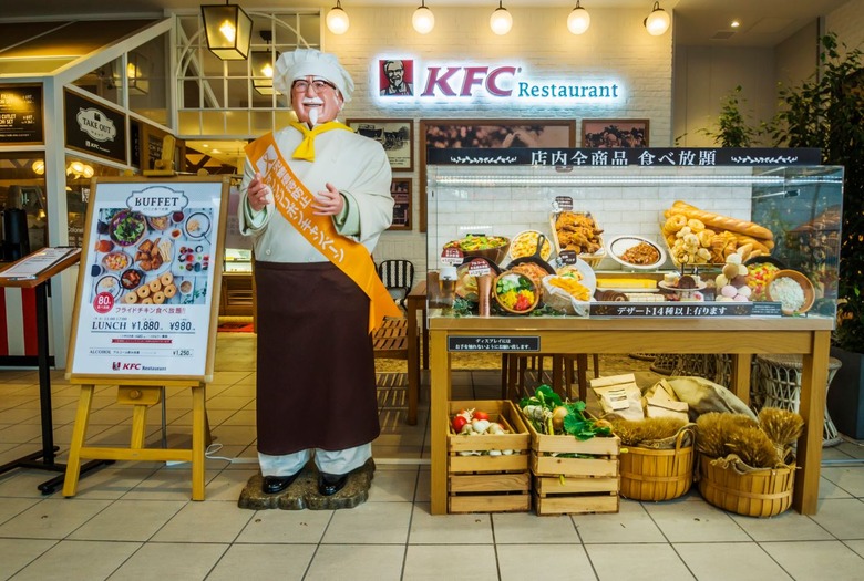 There's an All-You-Can Eat KFC Buffet in Osaka, Japan