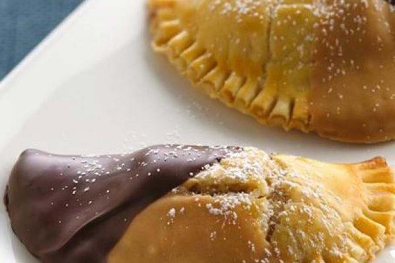 Chocolate-Dipped Peanut Butter Empanadas