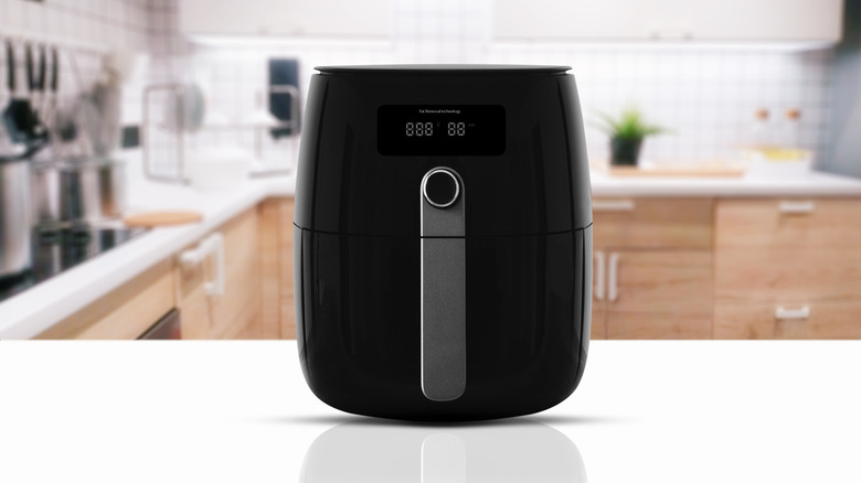 air fryer on countertop