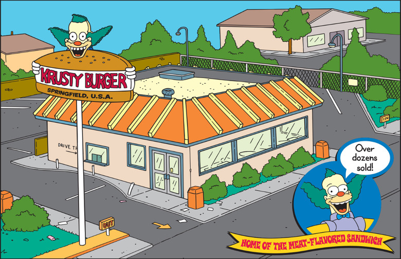 Krusty Burger, The Simpsons