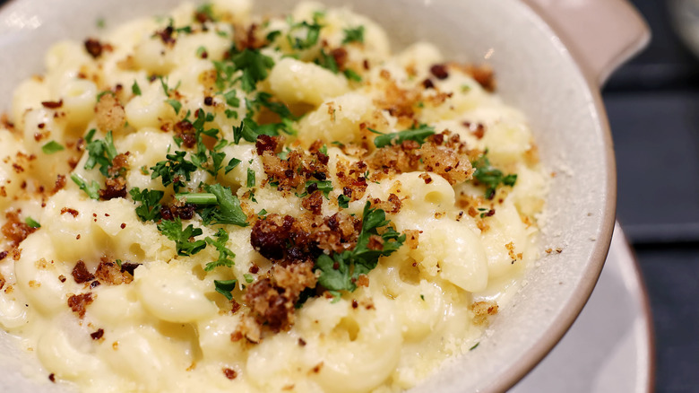 truffle butter mac and cheese