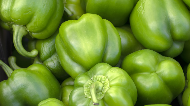 Green bell peppers