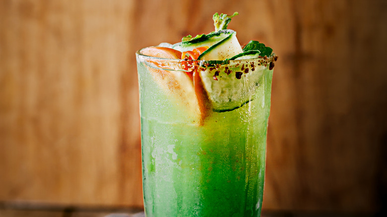 green bloody mary