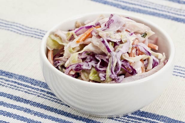 Green Cabbage Coleslaw