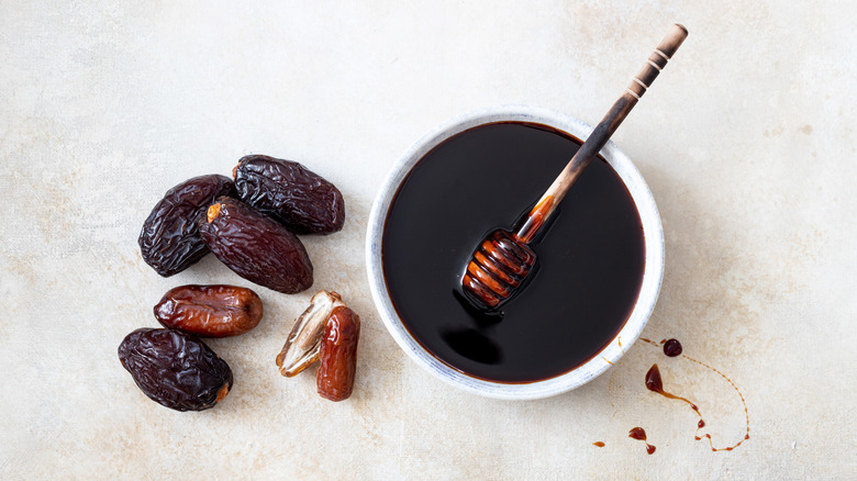date syrup and dates