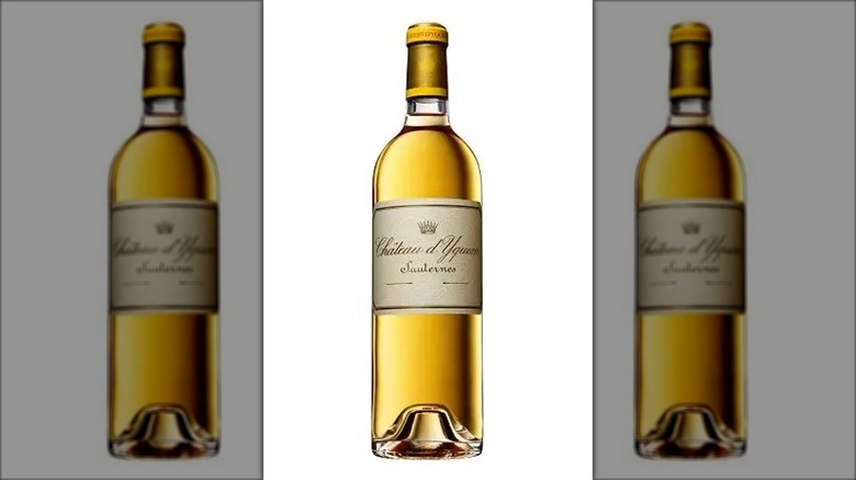 Château d'Yquem Sauternes bottle