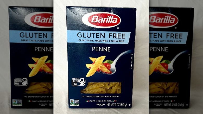 Barilla gluten-free penne box