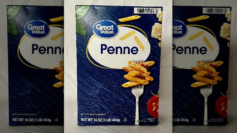 Great Value penne box