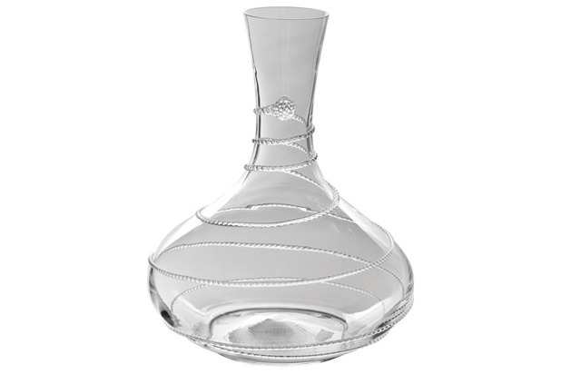 Juliska Mouth-Blown Glass Wine Decanter