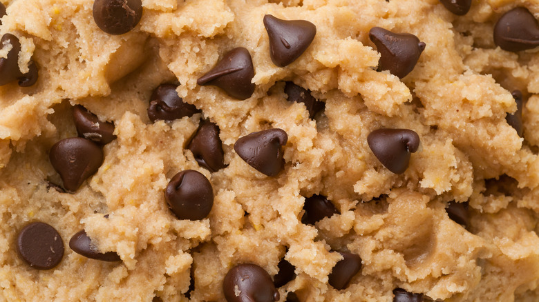 chocolate chip cookie dough