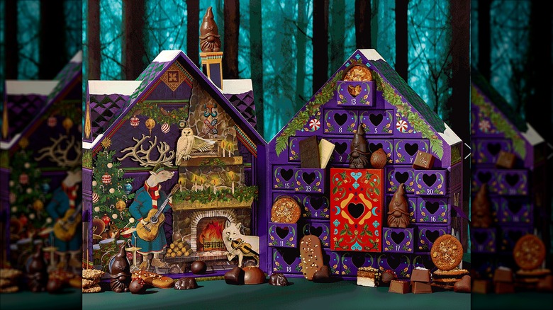 Nordic Forest Chalet Chocolate Advent