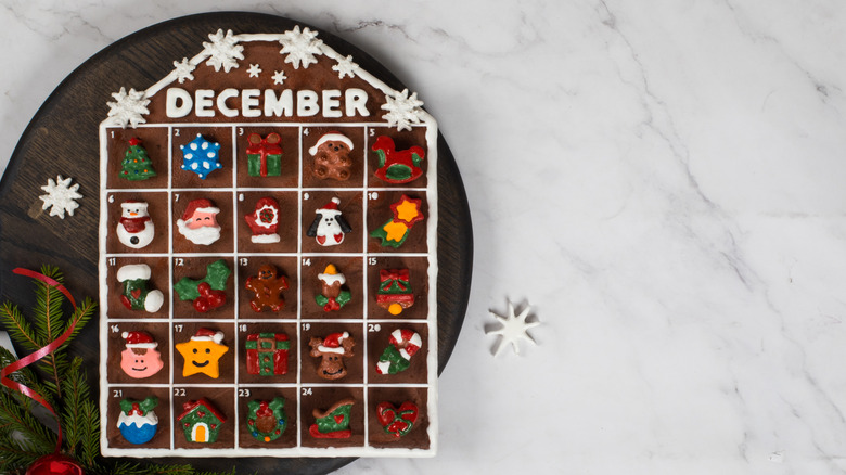 Candy Advent calendar