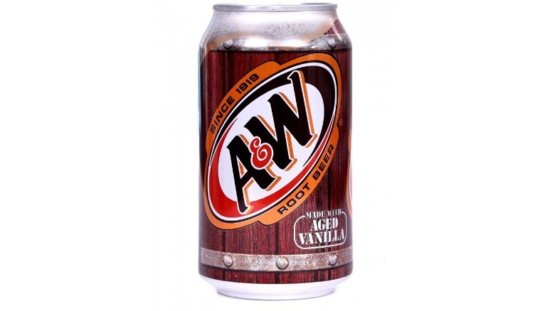 Can of A&W Root Beer