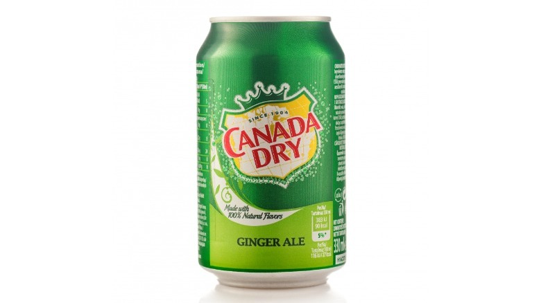 Canada Dry ginger ale can