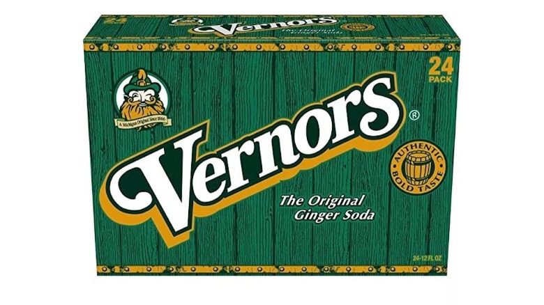 Case of Vernors Ginger Ale