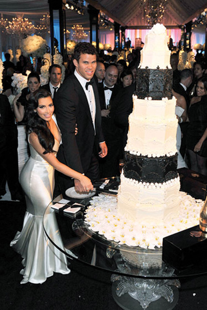 Kim Kardashian and Kris Humphries 