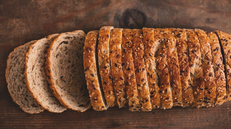 Sliced multigrain bread