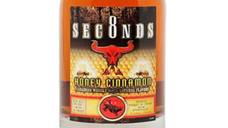 8 Seconds Honey-Cinnamon Whisky bottle