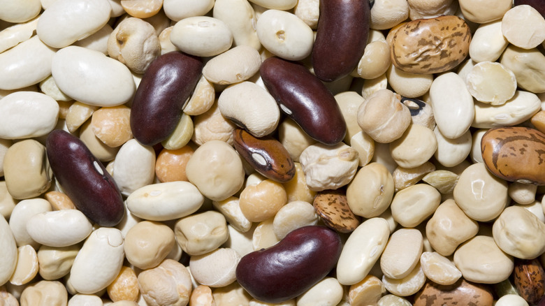 Assorted dried beans