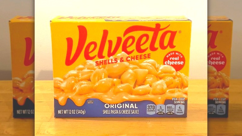 Velveeta shells and cheese