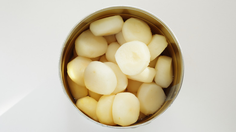 Canned water chestnuts