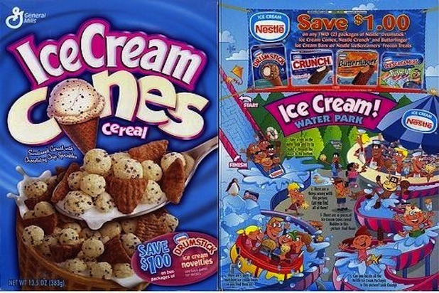 #8 Ice Cream Cones Cereal — General Mills