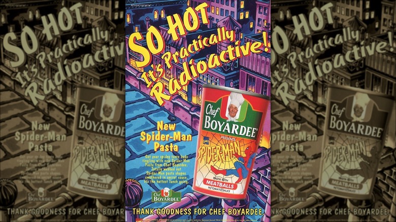 Chef Boyardee Spider-Man ad