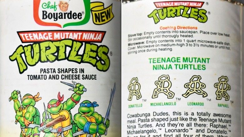 Chef Boyardee Teenage Mutant Ninja Turtles