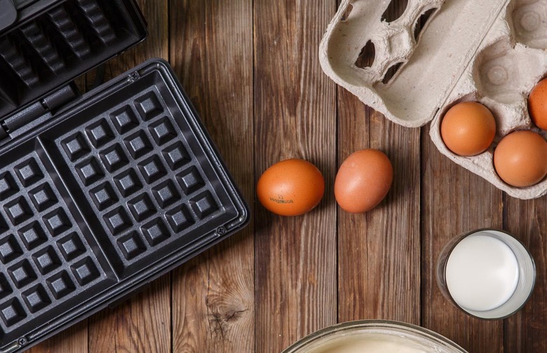 Cook Eggs in a Waffle Iron