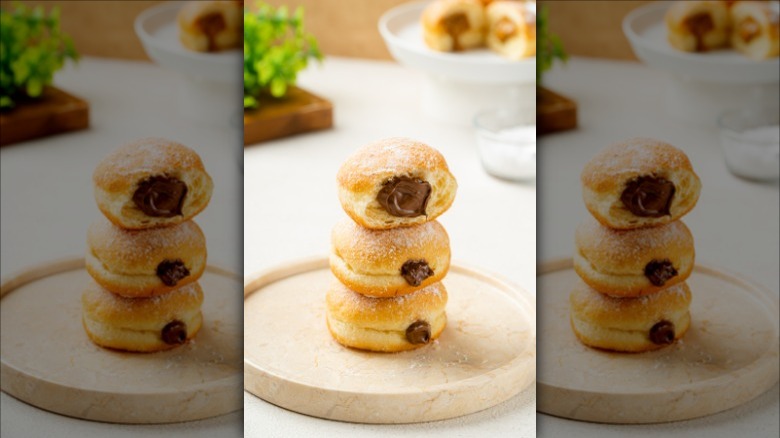 stack of bomboloni